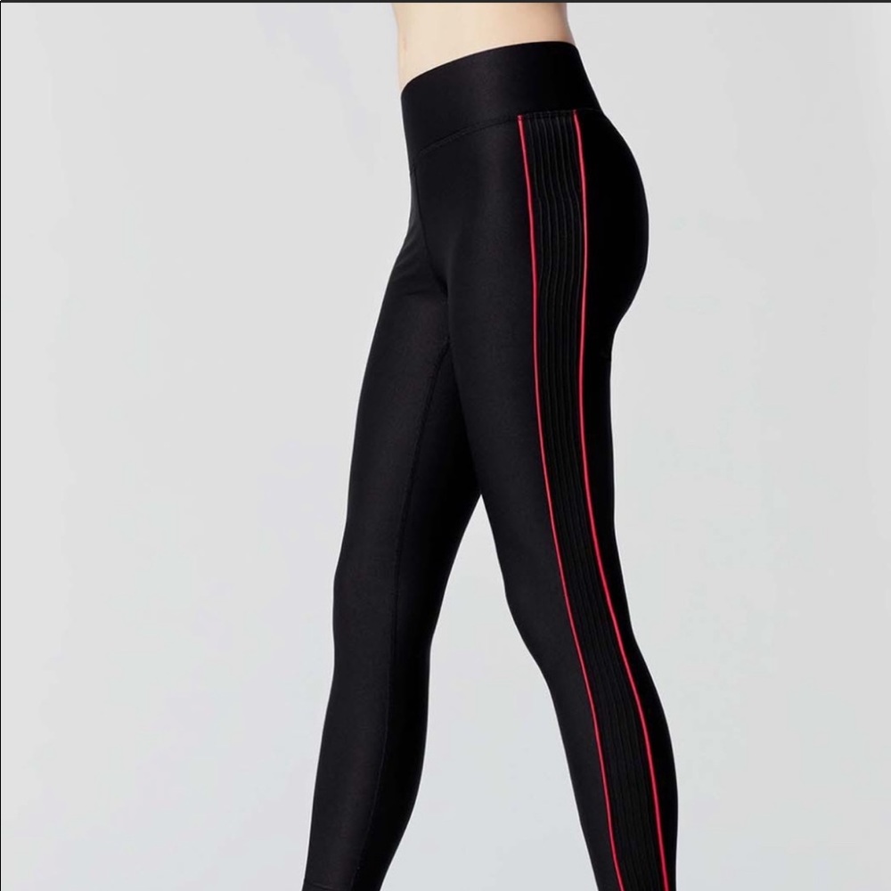 TEREZ Red Piping Tall Band Leggings